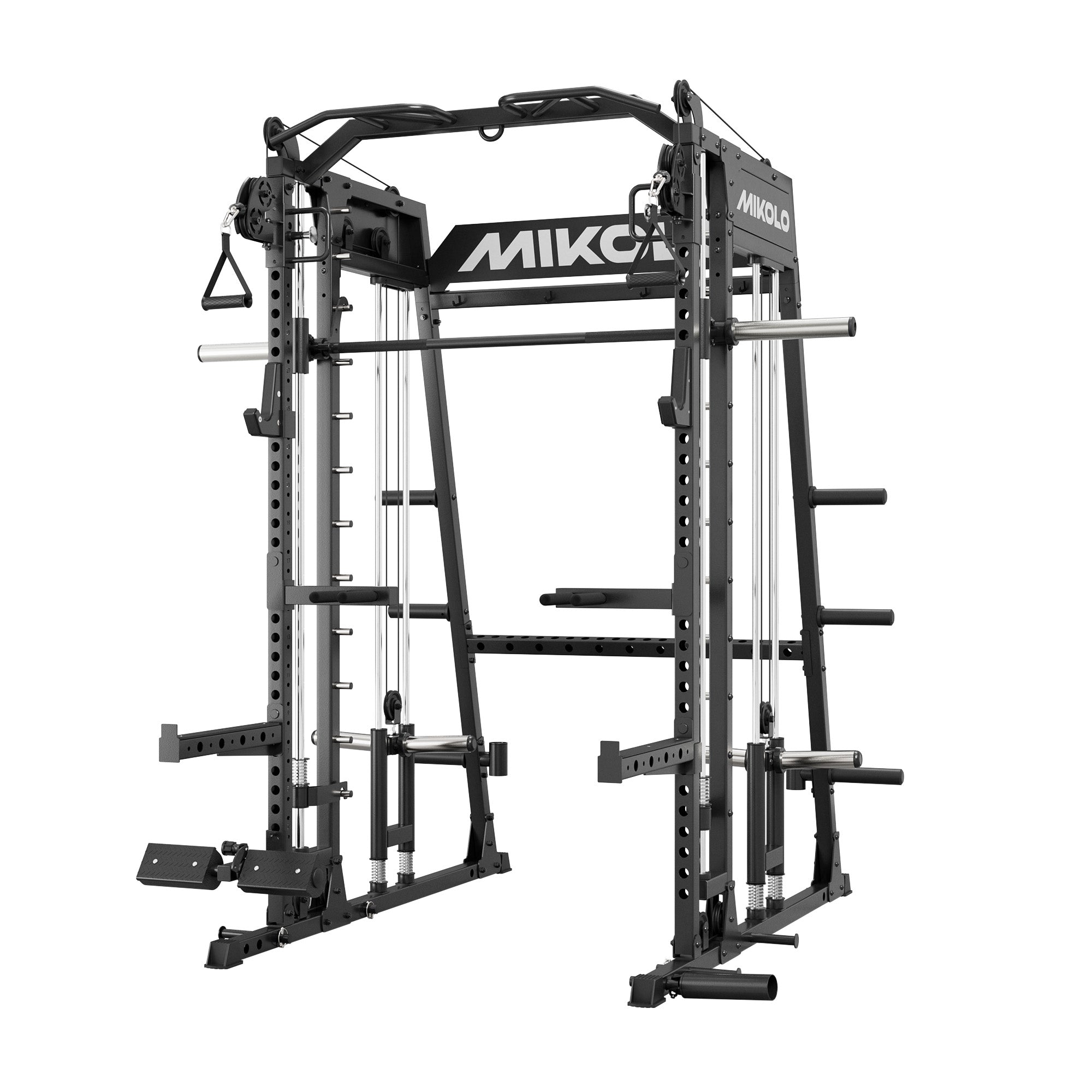 Mikologym M4-2.0 Standard All-In-One Home Smith Machine with Cables (UPGRADED) - $1099.99 at Mikolo