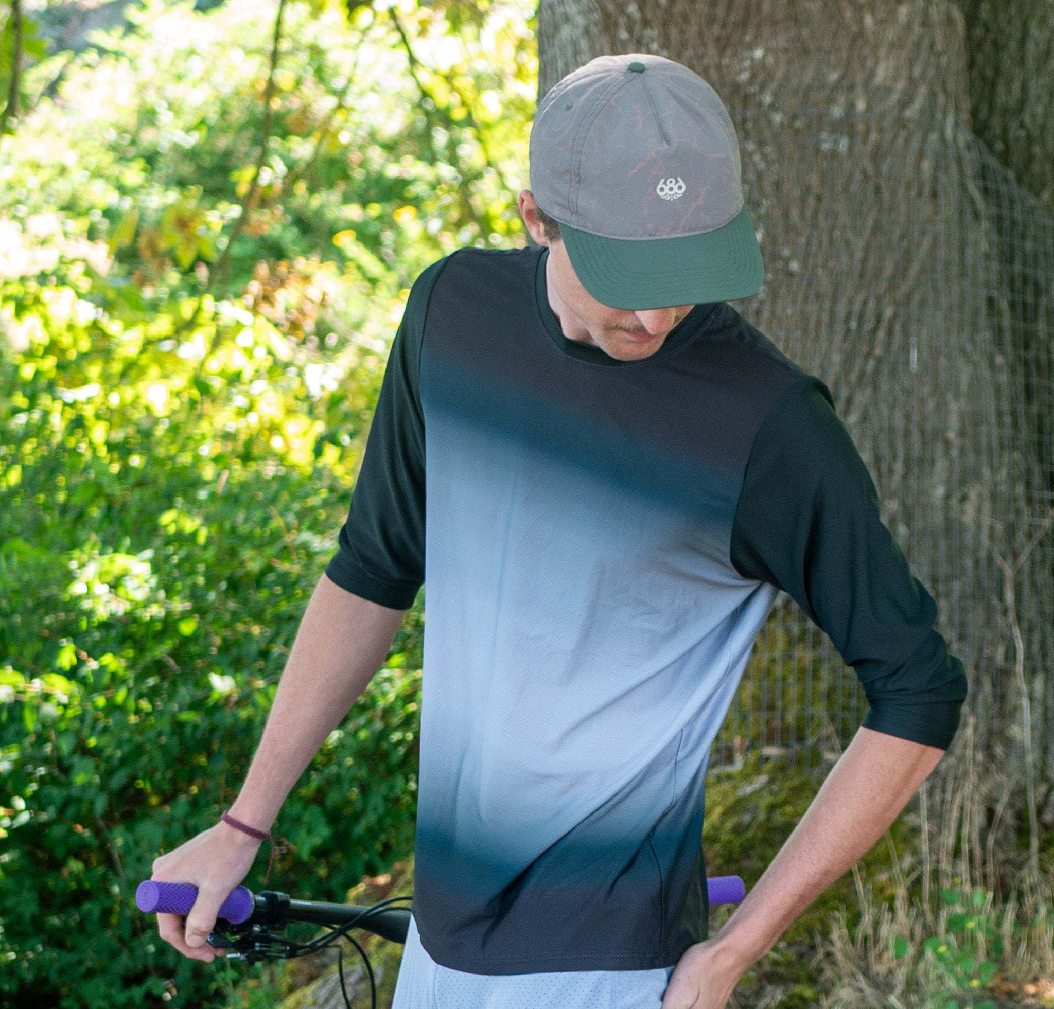Men's Mountain Bike Jersey Flow State burn out