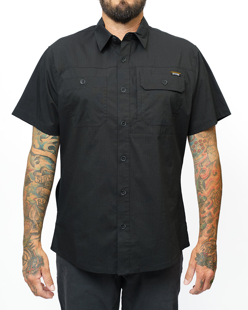 Off The Grid Thunderbolt SS Shirt - Vintage Black - $75.50 at Off The Grid Surplus