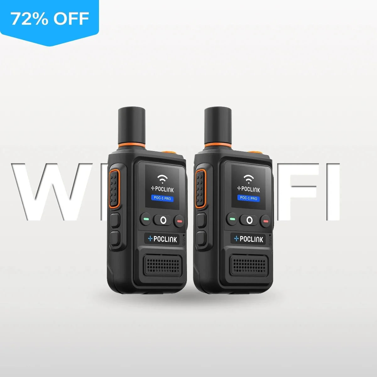 Poclink Radios POC-1 Pro 4G + Wi-Fi Global Walkie Talkie - $399.00 at Outdoor Tech