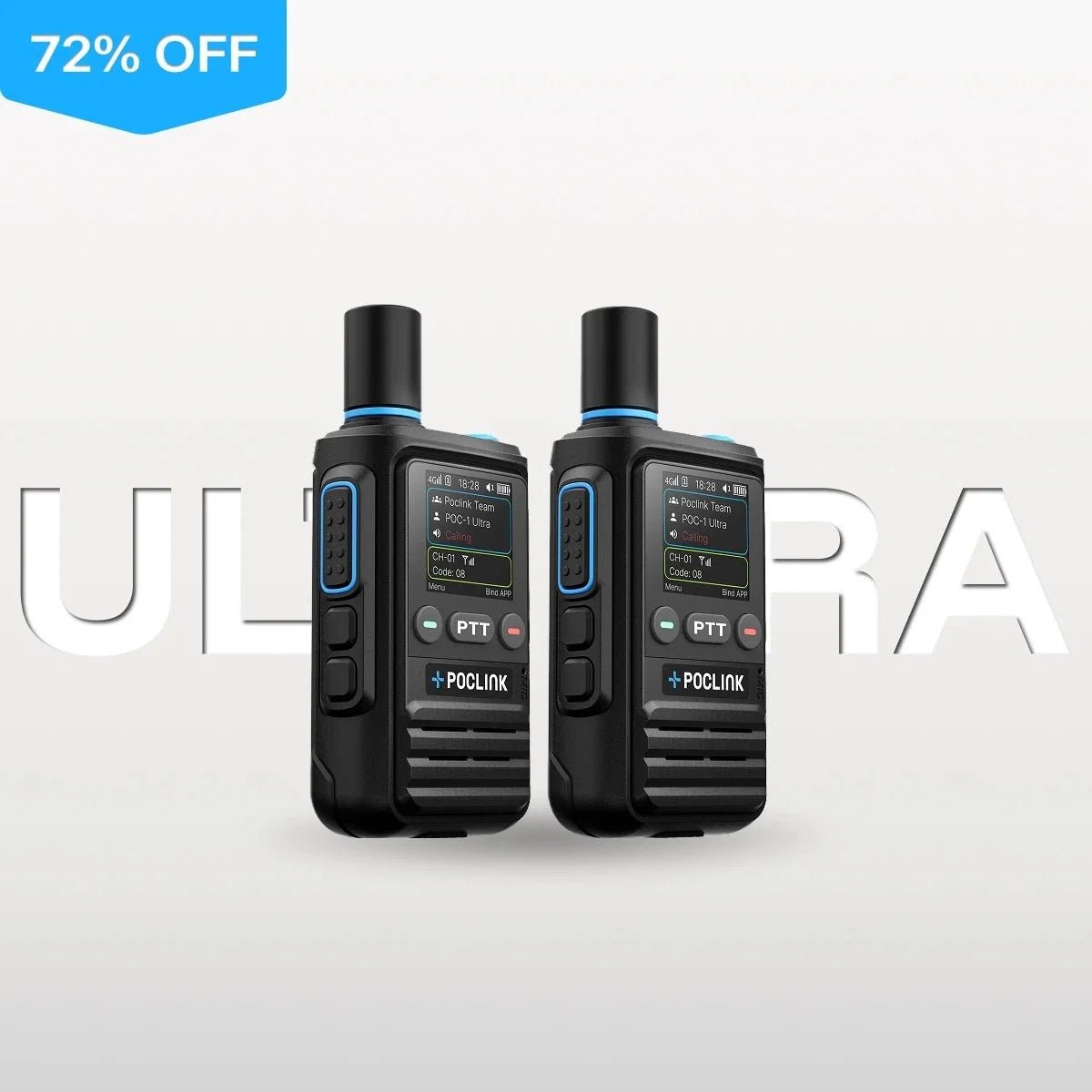 Poclink Radios POC-1 Ultra 4G + Analog Global Walkie Talkie - $399.00 at Outdoor Tech