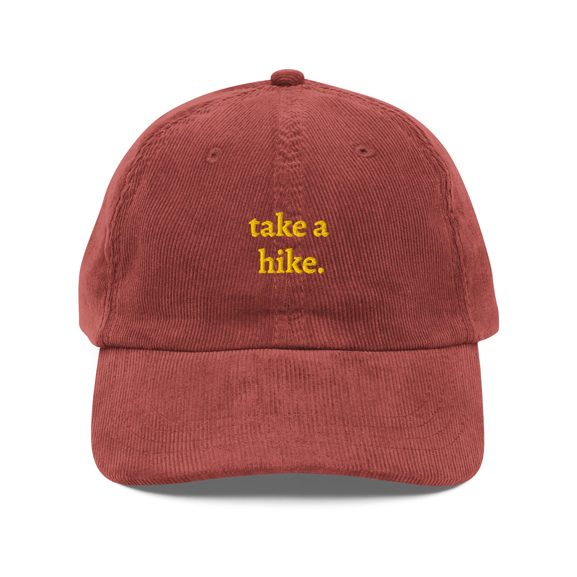 Printful Take a Hike - Vintage corduroy cap - $29.95 at Outdoor Tech