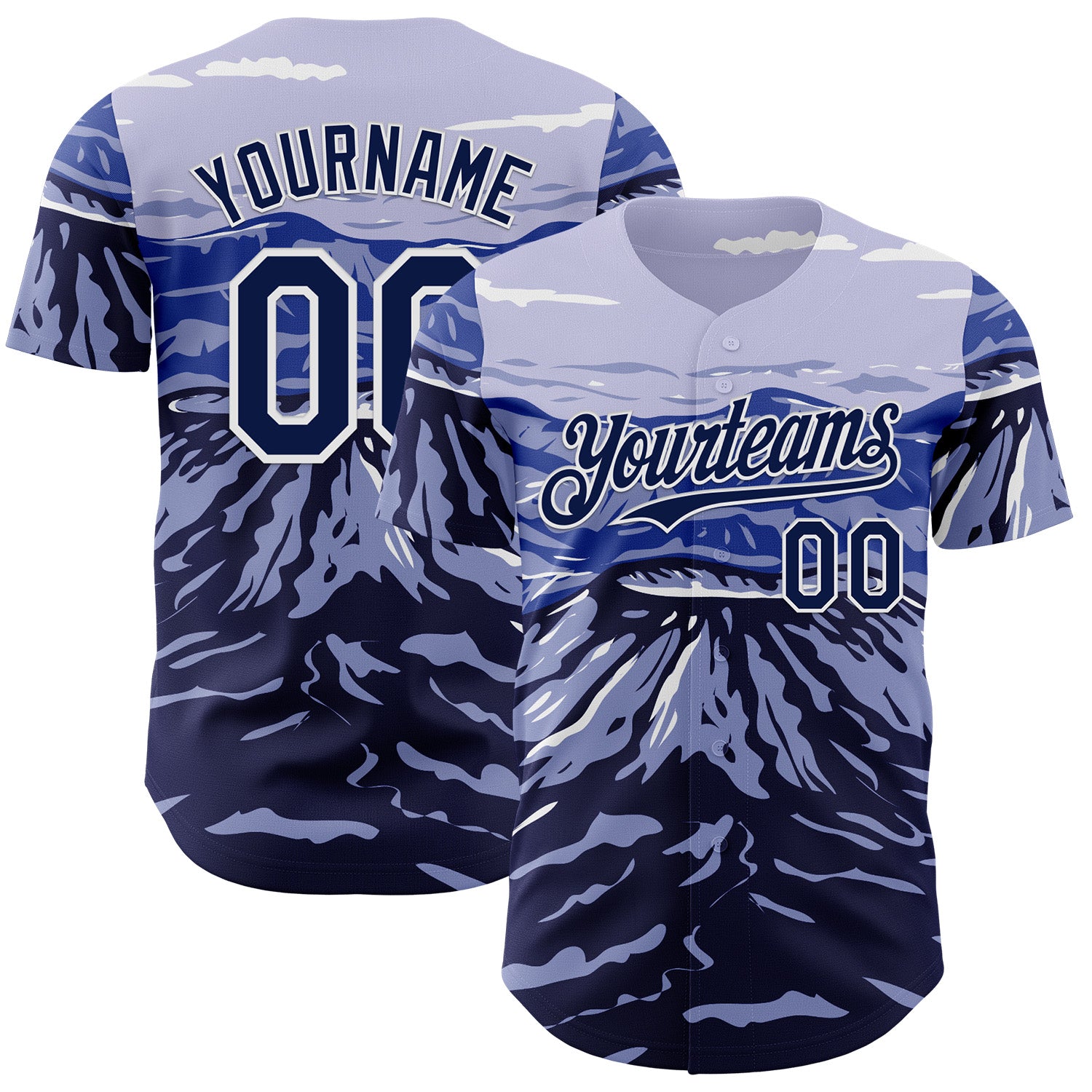 Fansidea-artist-collabs Custom Light Purple Navy-White Aloysius Patrimonio Aniakchak National Monument And Preserve WPA Authentic Baseball Jersey - $34.99 at Proof Eyewear