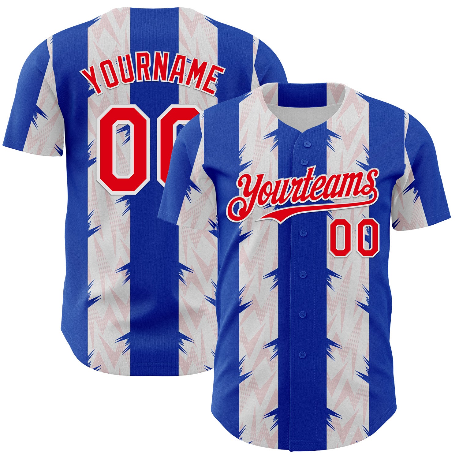 FansIdea Custom Blue Fire Red-White Texas Flag Stripe City Edition Authentic Baseball Jersey - $29.99 at Proof Eyewear