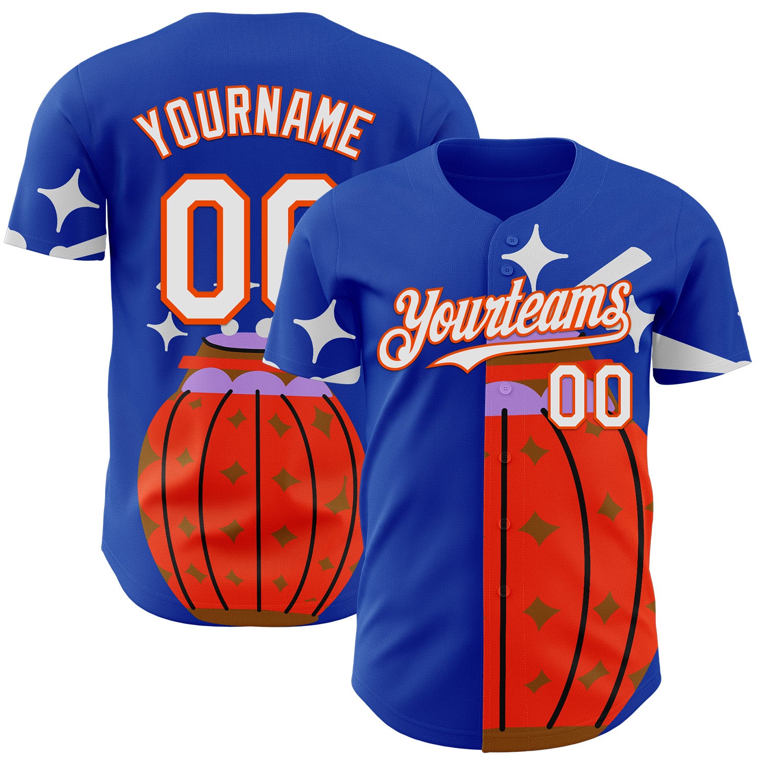 Fansidea-group-collabs Custom Thunder Blue White-Orange Pablo Ferreira Music Authentic Baseball Jersey - $34.99 at Proof Eyewear