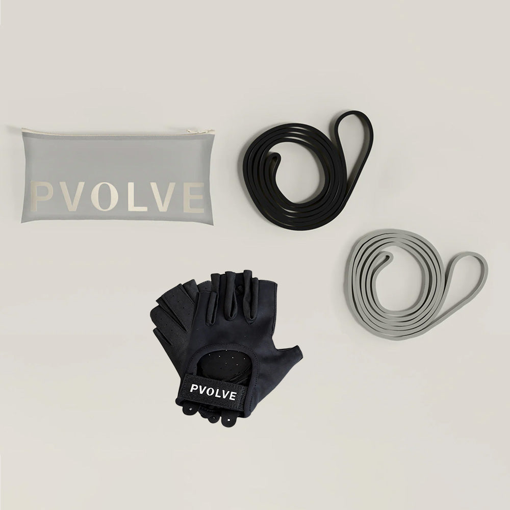 PVOLVE Body Bands Set + Training Gloves - $67.00 at Pvolve