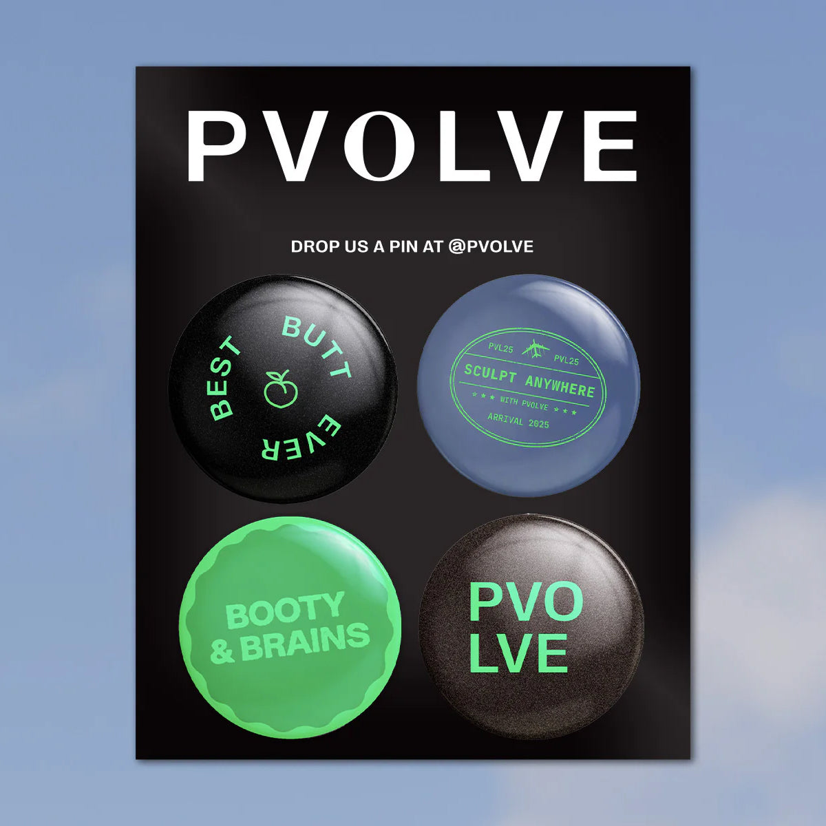 PVOLVE PVOLVE Pin Pack - $8.00 at Pvolve