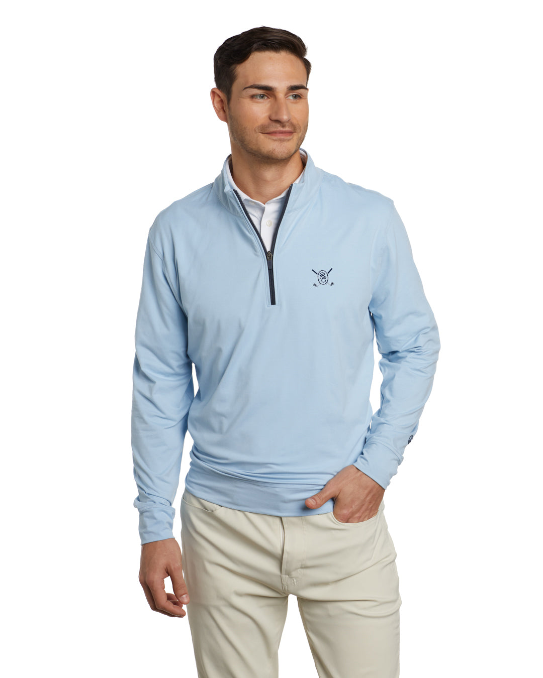 Bible Caddie Scout Heathered 1/4 Zip