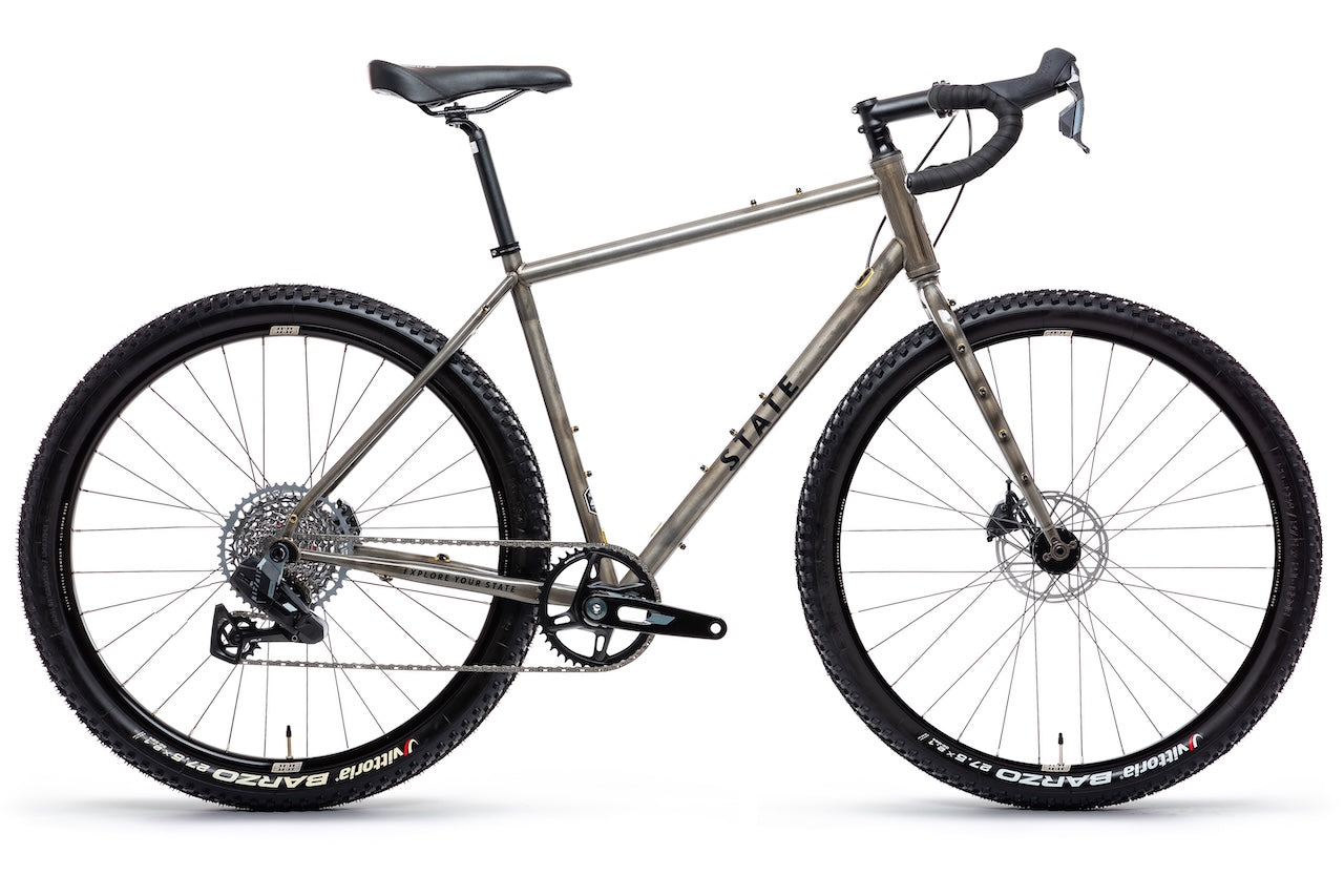 4130 All-Road - Raw Phosphate - SRAM Rival AXS