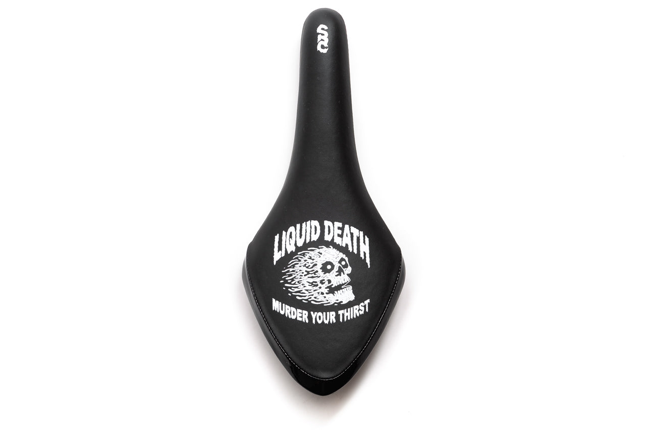 State Bicycle Co. State Bicycle Co. x Liquid Death - Black Label Series: Saddle - $35.00 at State Bicycle CO.