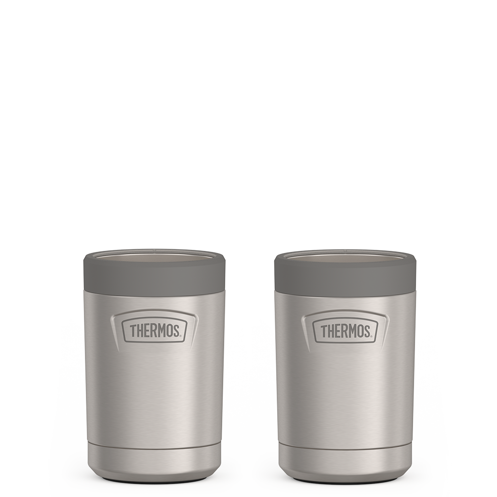 Thermos Brand 12oz Icon™ Can Insulator Bundle - Matte Stainless Steel - $26.99 at Thermos L.L.C.