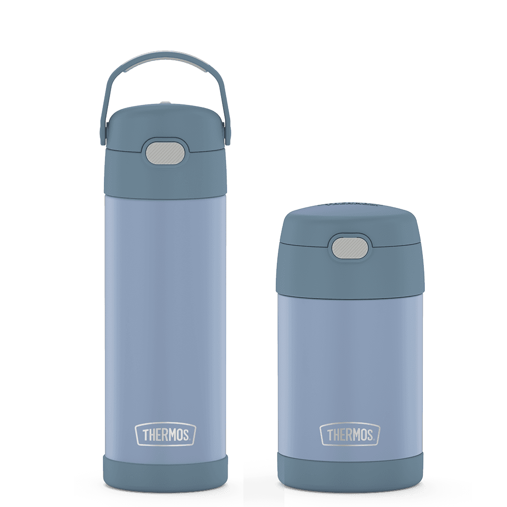 Thermos Brand 16oz FUNtainer® Water Bottle & Food Jar Bundle - Denim - $32.99 at Thermos L.L.C.