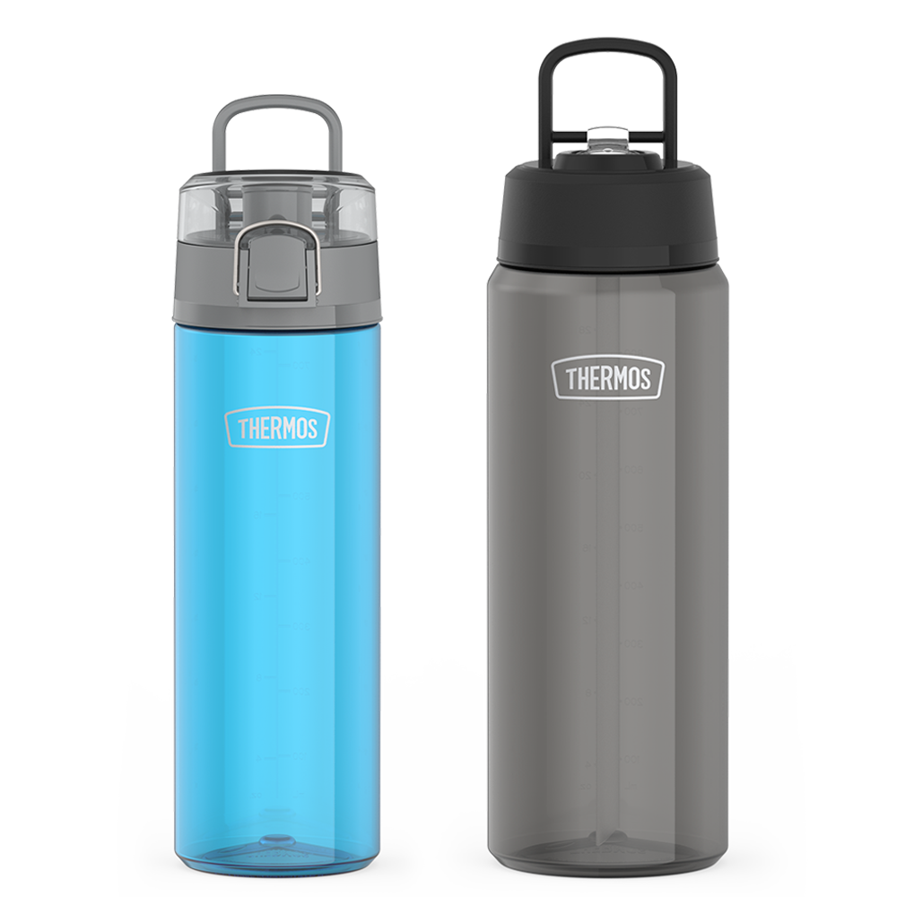 Thermos Brand 26oz Spout Lid & 32oz Straw Lid Tritan™ Water Bottle Bundle - Teal & Smoke - $23.99 at Thermos L.L.C.