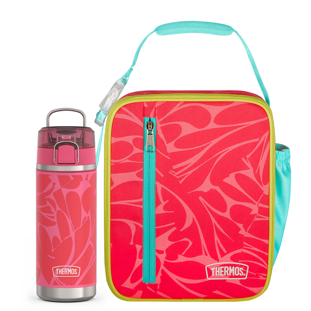 Thermos Brand Abstract Petals Upright & 18oz Icon™ Kids Water Bottle Bundle - $29.99 at Thermos L.L.C.