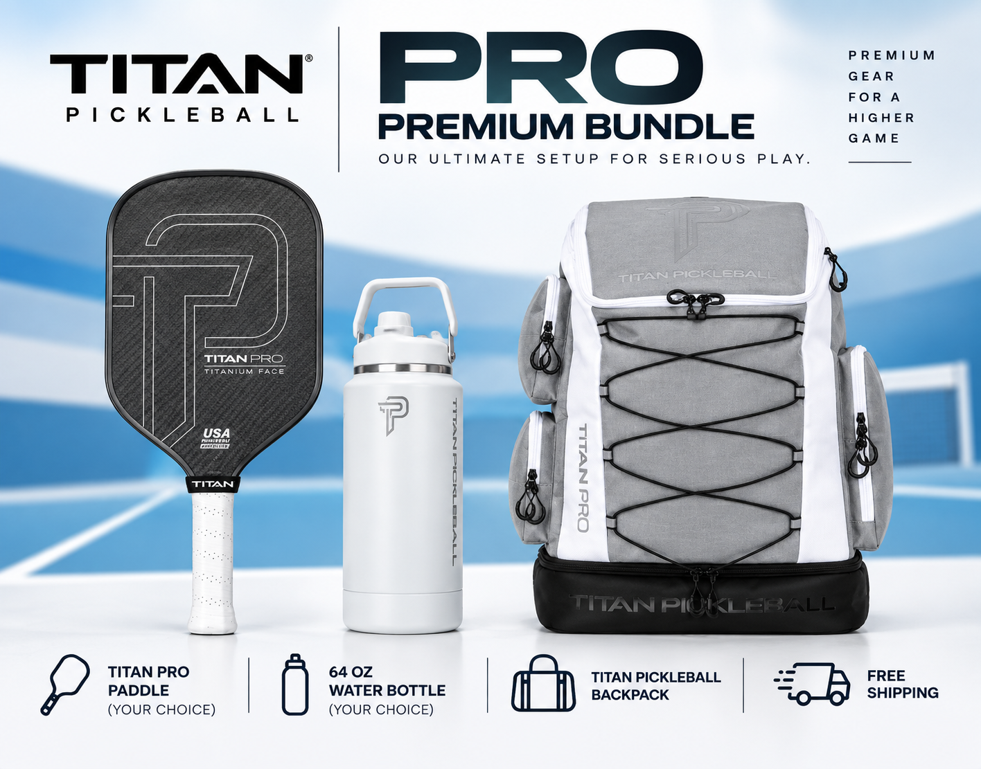 Titan Pickleball Titan Pro Premium Bundle - $359.99 at Titan Pickleball