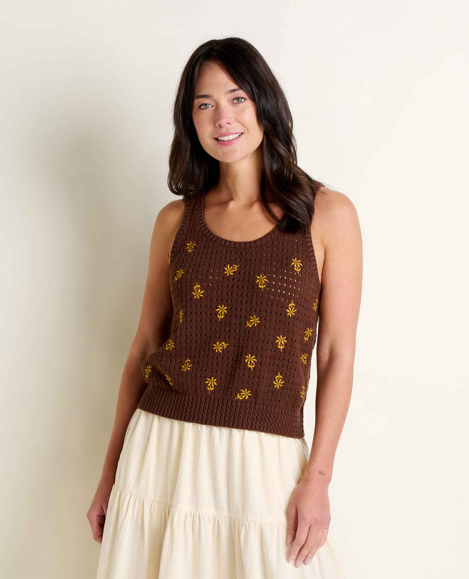 Bianca Embroidered Tank