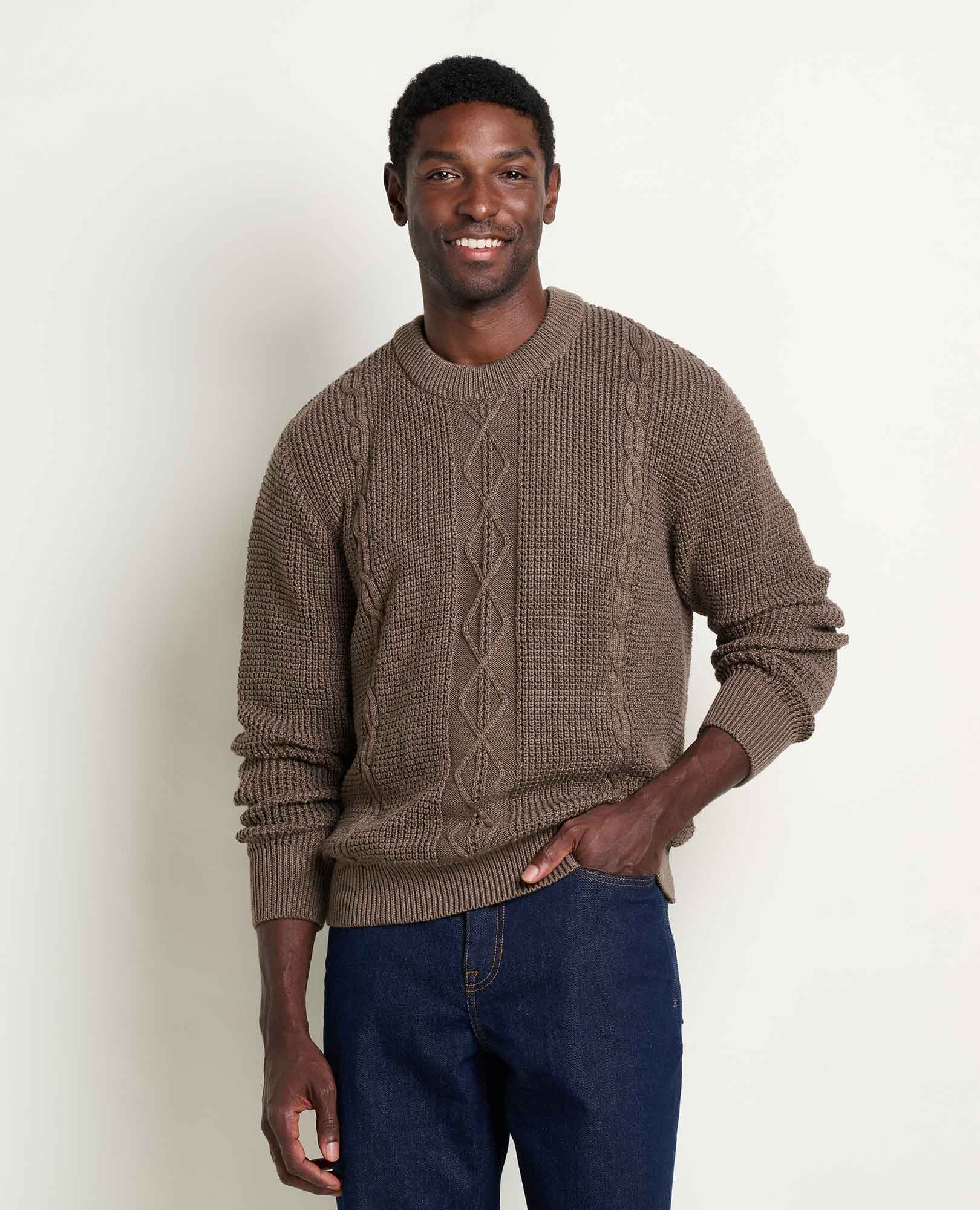 Butte Pattern Crew Sweater