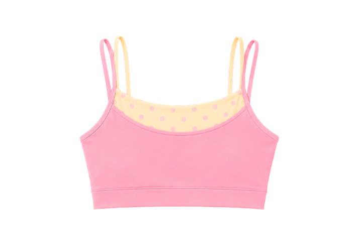 Twin Ties Strawberry Lemonade layered bra - $45.00 at Twin Ties 