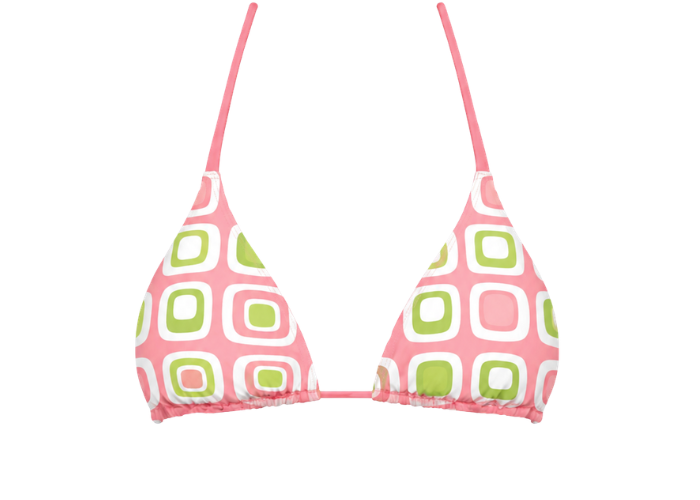 Twin Ties Strawberry Matcha Bikini Top - $30.00 at Twin Ties 
