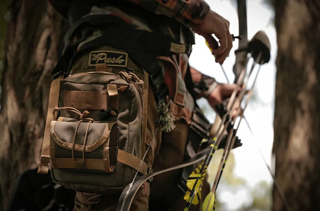 The Push Archery ALPHA Hunting Pack & Quiver - $140.00 at Vantage Point Archery