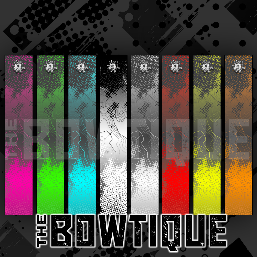 The Bowtique FOLDED EARTH: TOPOGRAPHY ARROW WRAPS - $19.99 at Vantage Point Archery