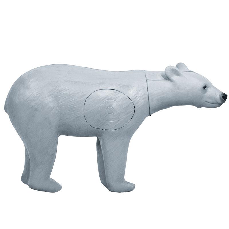 BIGshot Archery Real Wild 3D Walking Bear White Archery Target with EZ Pull Foam - $459.99 at Vantage Point Archery