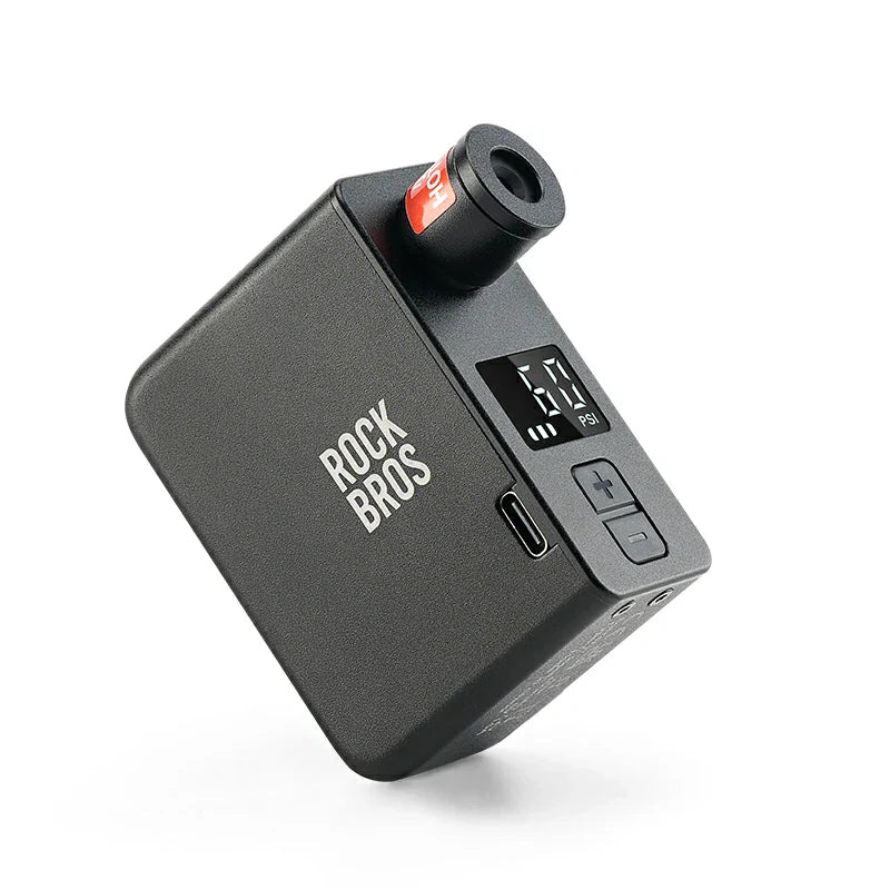 ROCKBROS-US AS1 Pro Mini Electric Air Bike Tire Pump 120PSI - $89.99 at Vtuviaebike