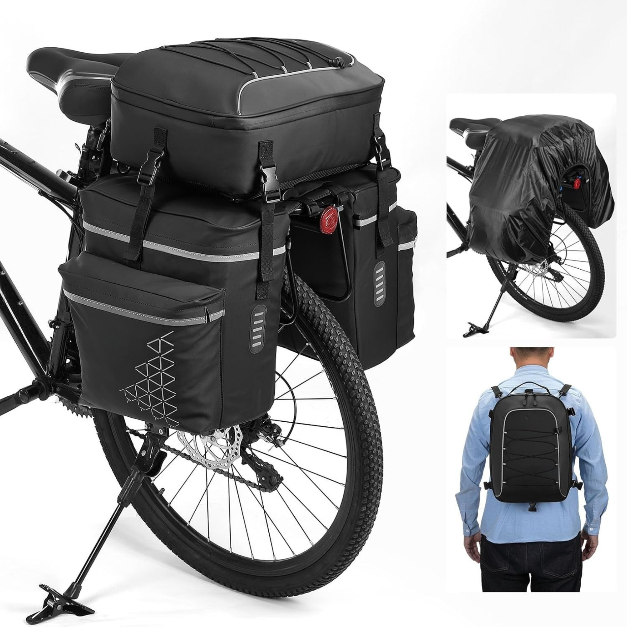 VTUVIA Bike Grocery Bag