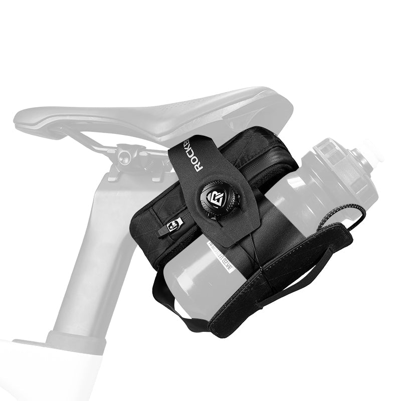 ROCKBROS-US Multifunctional Cycling Storage Tail bag Saddle Bag Water Bottle Bag - $28.99 at Vtuviaebike