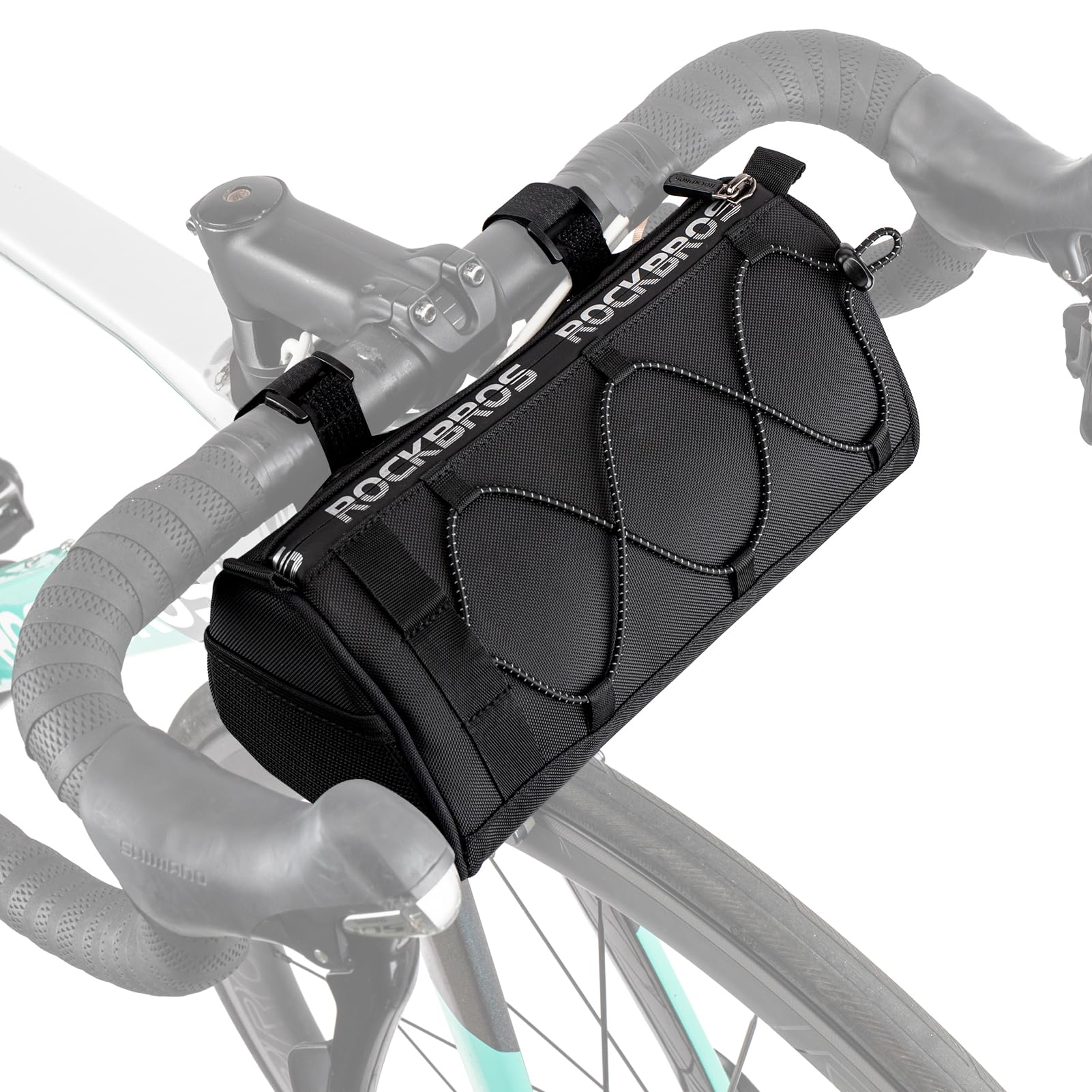 ROCKBROS-US ROCKBROS 1.5L Bike Handlebar Bag - Reflective Front Handlebar Bag for MTB  Road Bikes - $26.99 at Vtuviaebike