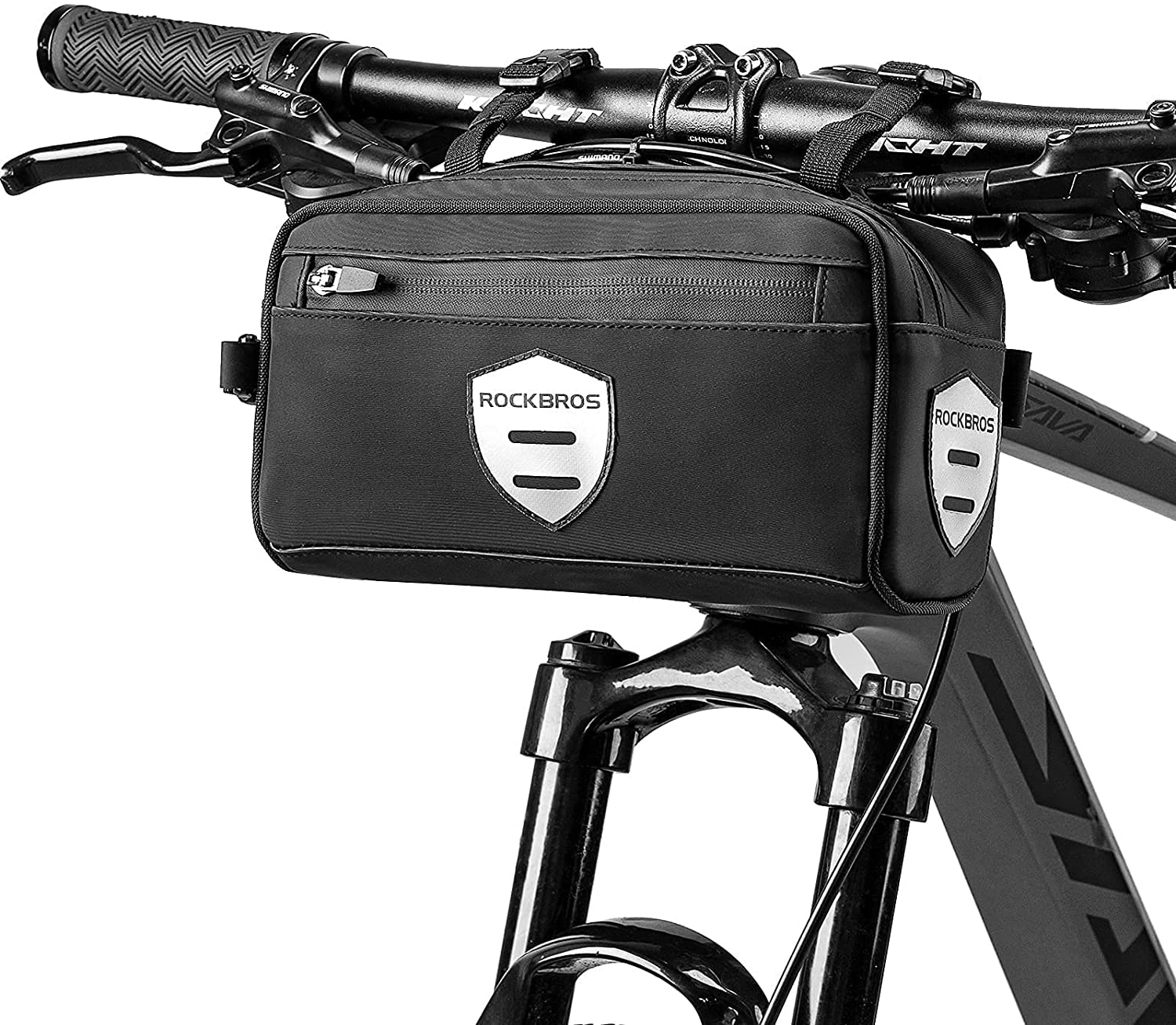 ROCKBROS-US ROCKBROS Bike Handlebar  Front Frame Bag with Removable Shoulder Strap for Cycling - $24.99 at Vtuviaebike