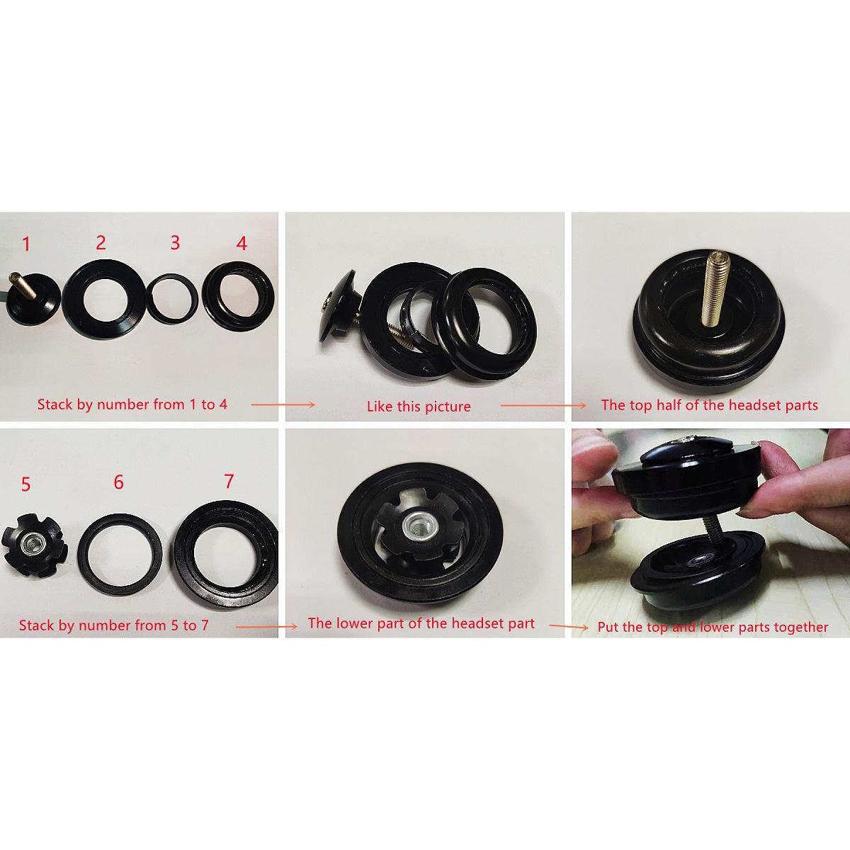 VTUVIA EBIKE VTUVIA Headset - $39.00 at Vtuviaebike