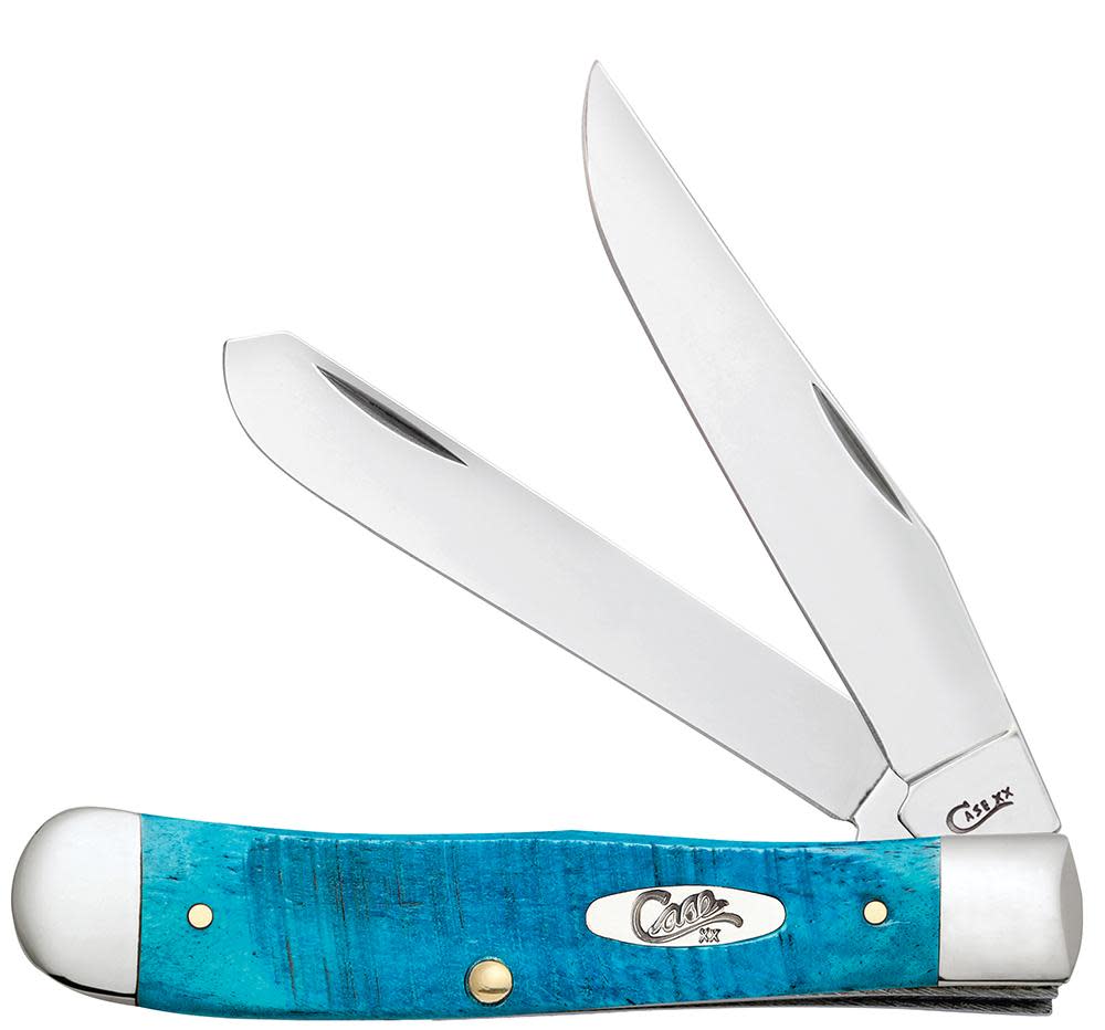 Case Sawcut Jig Caribbean Blue Bone Trapper - $85.99 at WR Case and Sons Cutlery Company