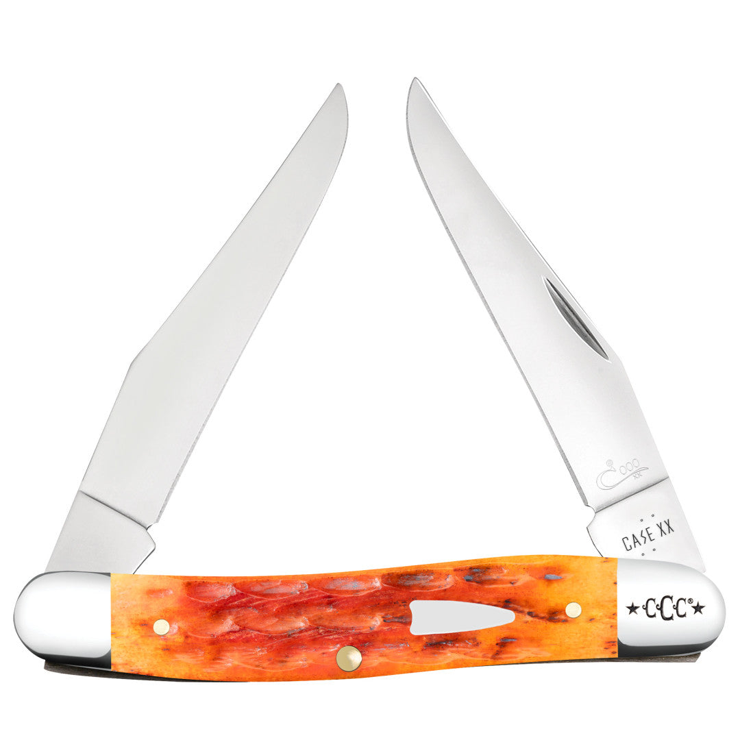 Case CCC® Tequila Sunrise Bone Muskrat - $110.00 at WR Case and Sons Cutlery Company
