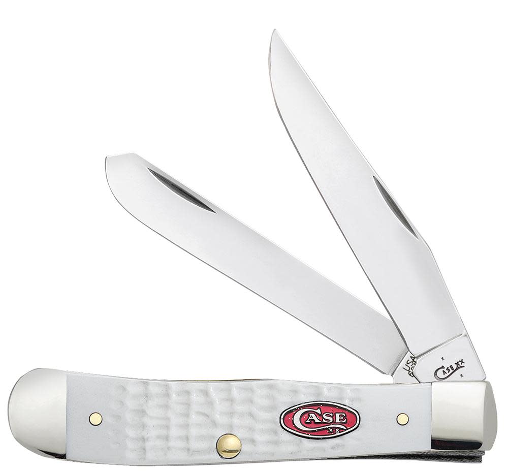 Case SparXX™ Standard Jig White Synthetic Trapper - $79.99 at WR Case and Sons Cutlery Company