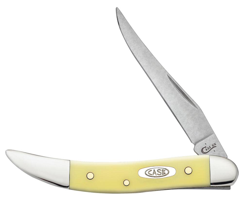 Case Yellow Synthetic CS Small Texas Toothpick - $55.99 at WR Case and Sons Cutlery Company
