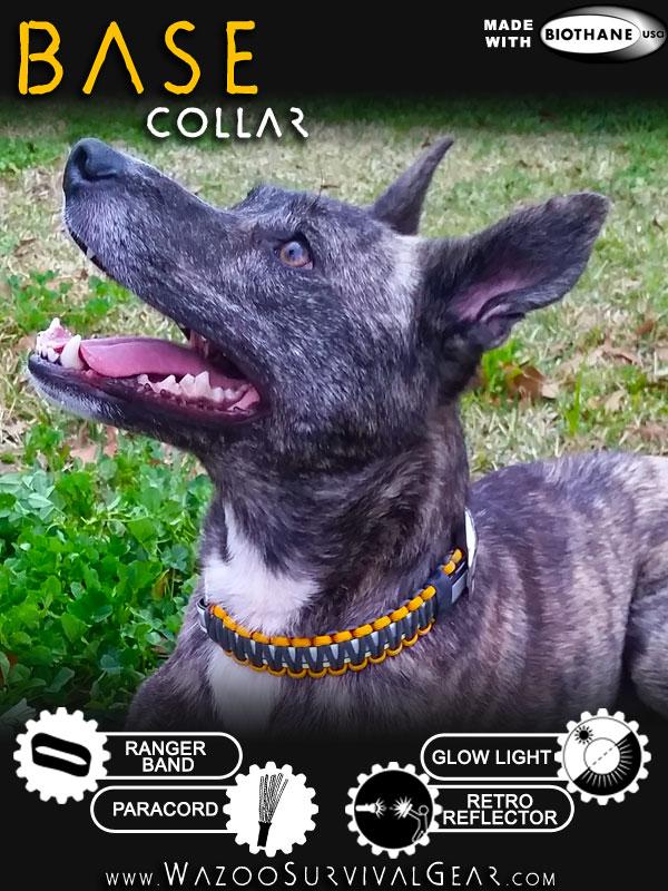 Retired Paracord Biothane Dog Collar - $29.00 at Wazoo Gear