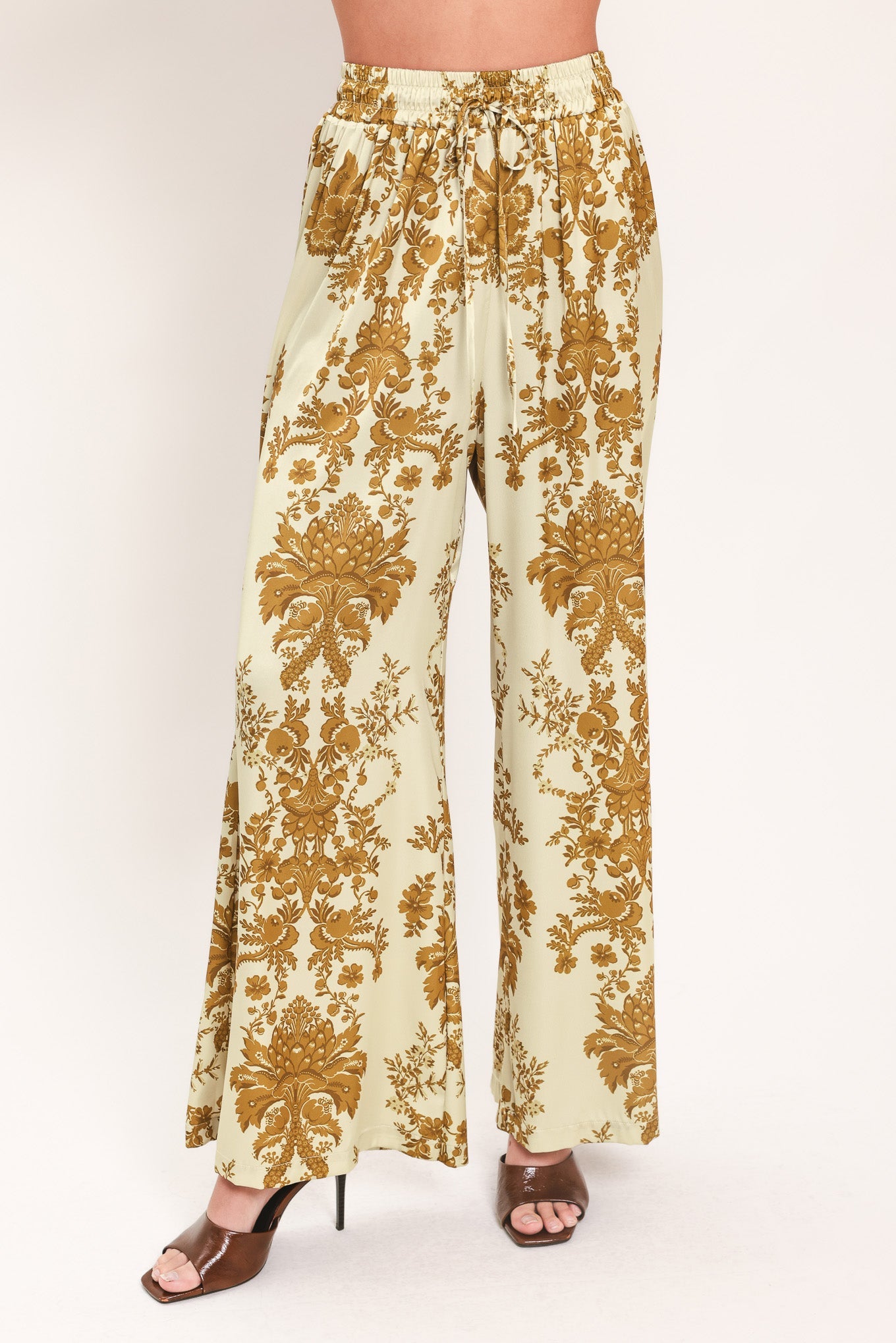 Flying Tomato BAROQUE SUNSHINE WANDER WOVEN PANTS - $70.00 at West Path 