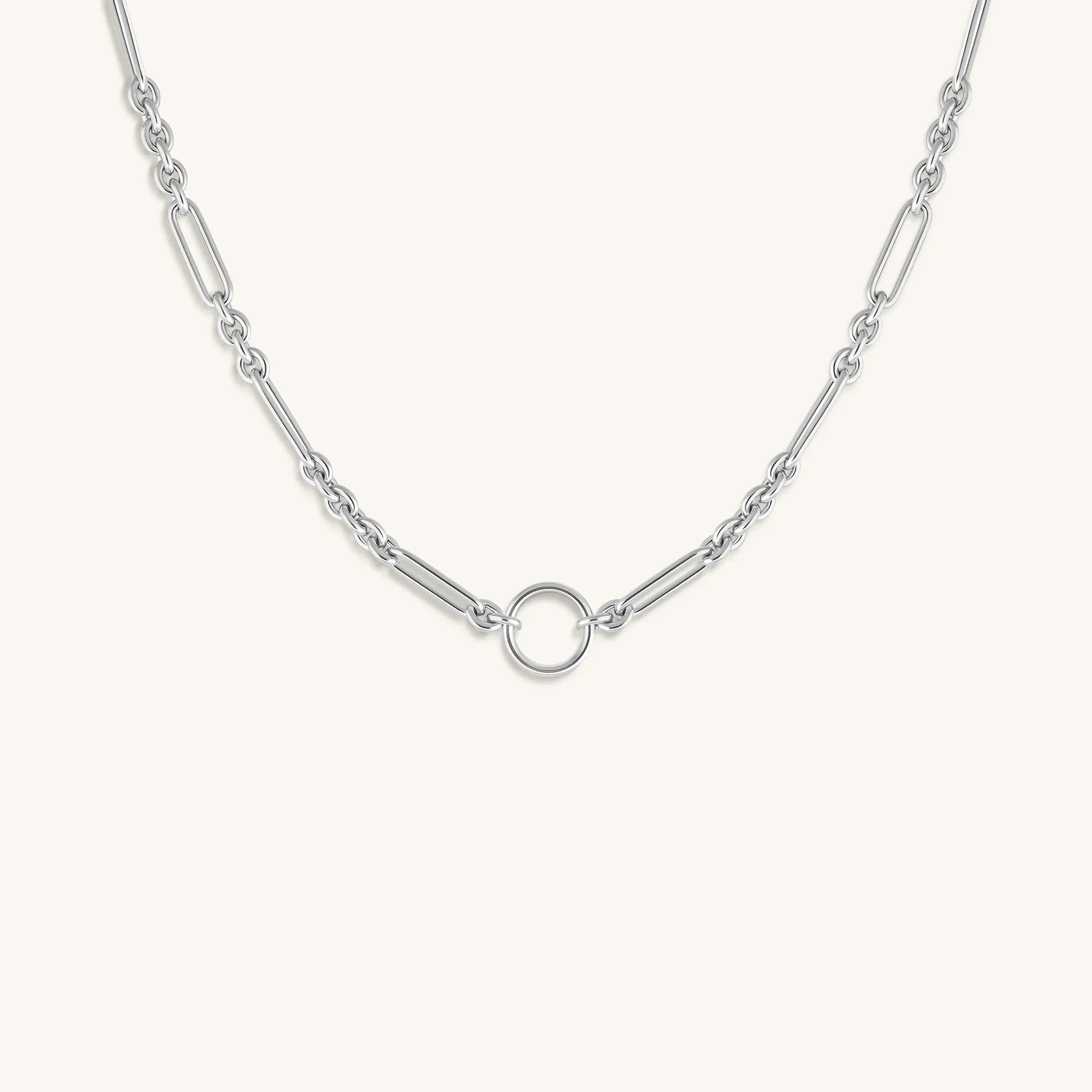 Karma and Luck Celestial Ties Silver Necklace - $179.00 at West Path 