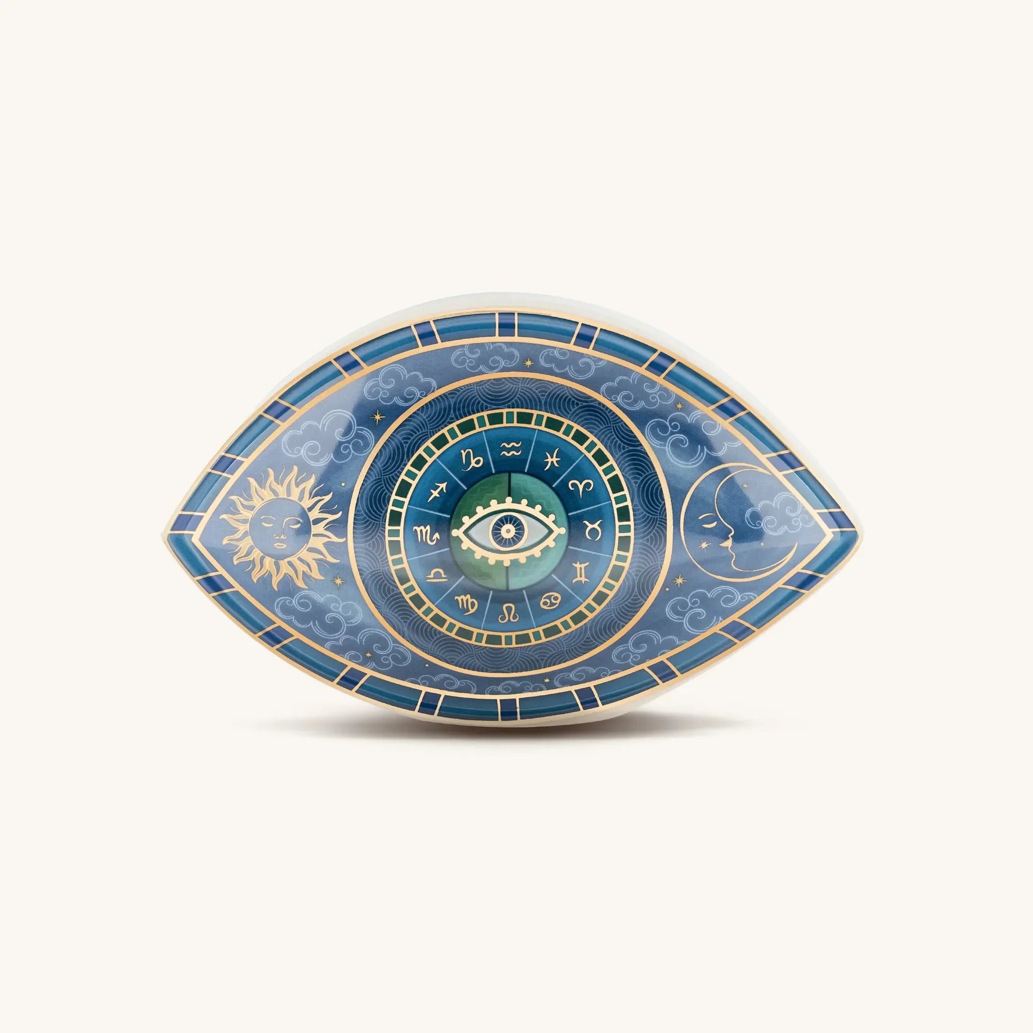 Karma and Luck Celestial Unity Evil Eye Zodiac Ceramic Statue - $89.00 at West Path 