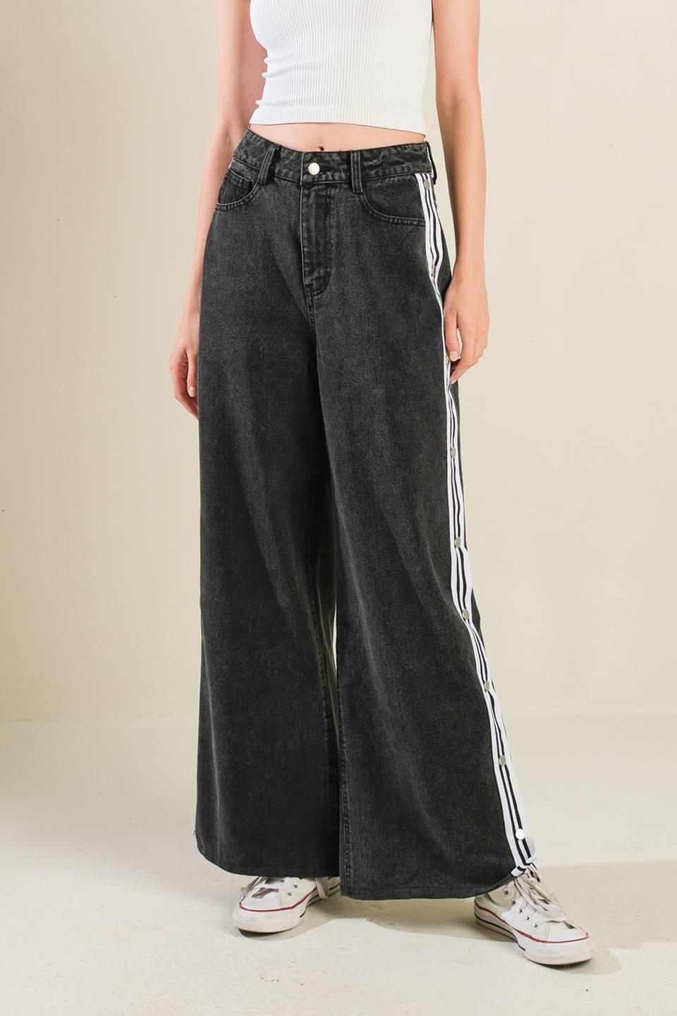 Flying Tomato ELEGANT ELEVATION DENIM PANTS - $54.00 at West Path 