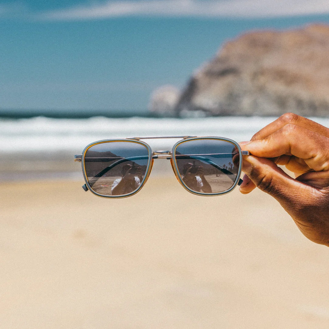 Estero Storm Honey Silver Polarized Sunglasses