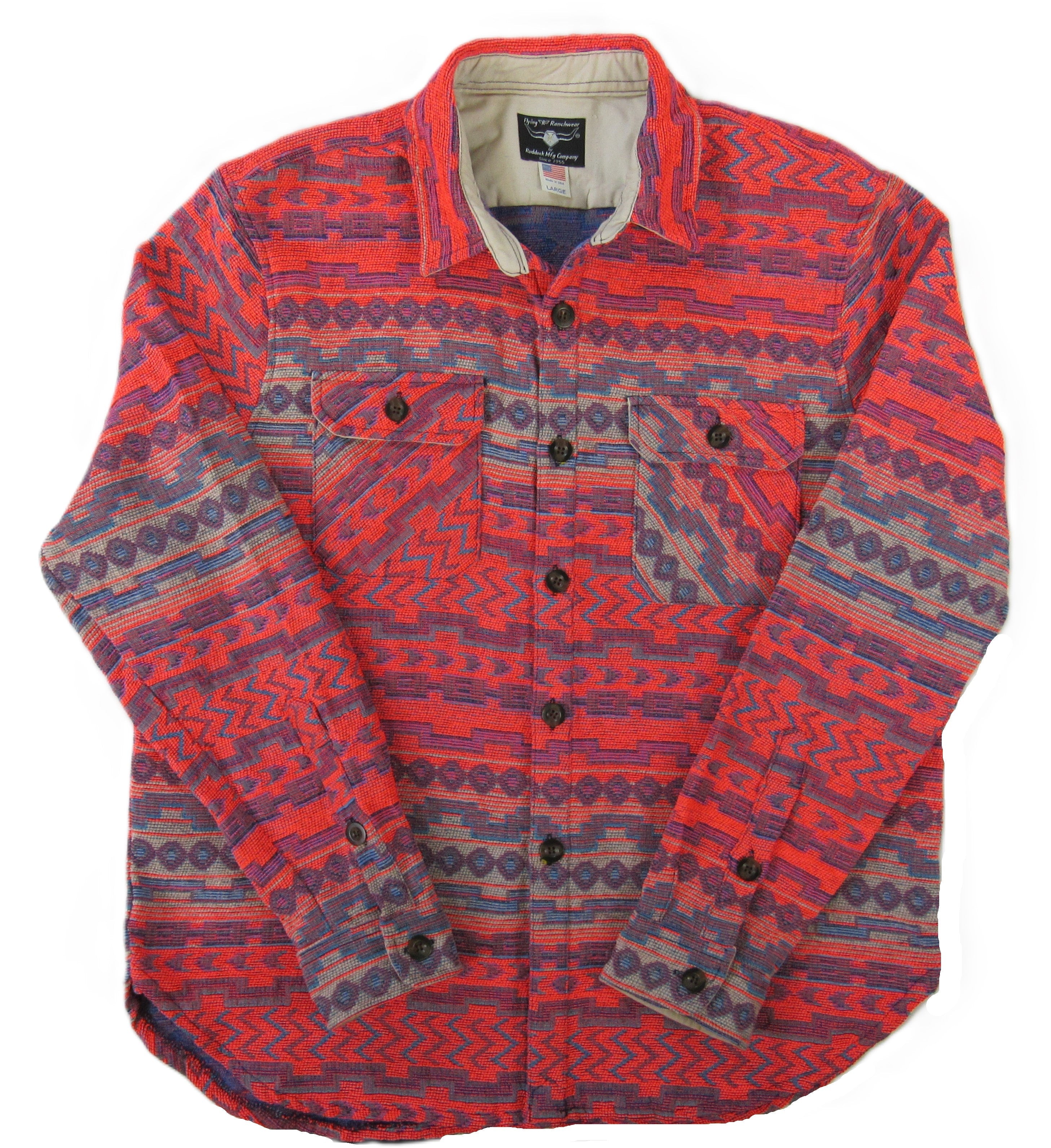 RUDDOCK Outer Shirt - Bright Southwest Jacquard - $74.95 at West Path 