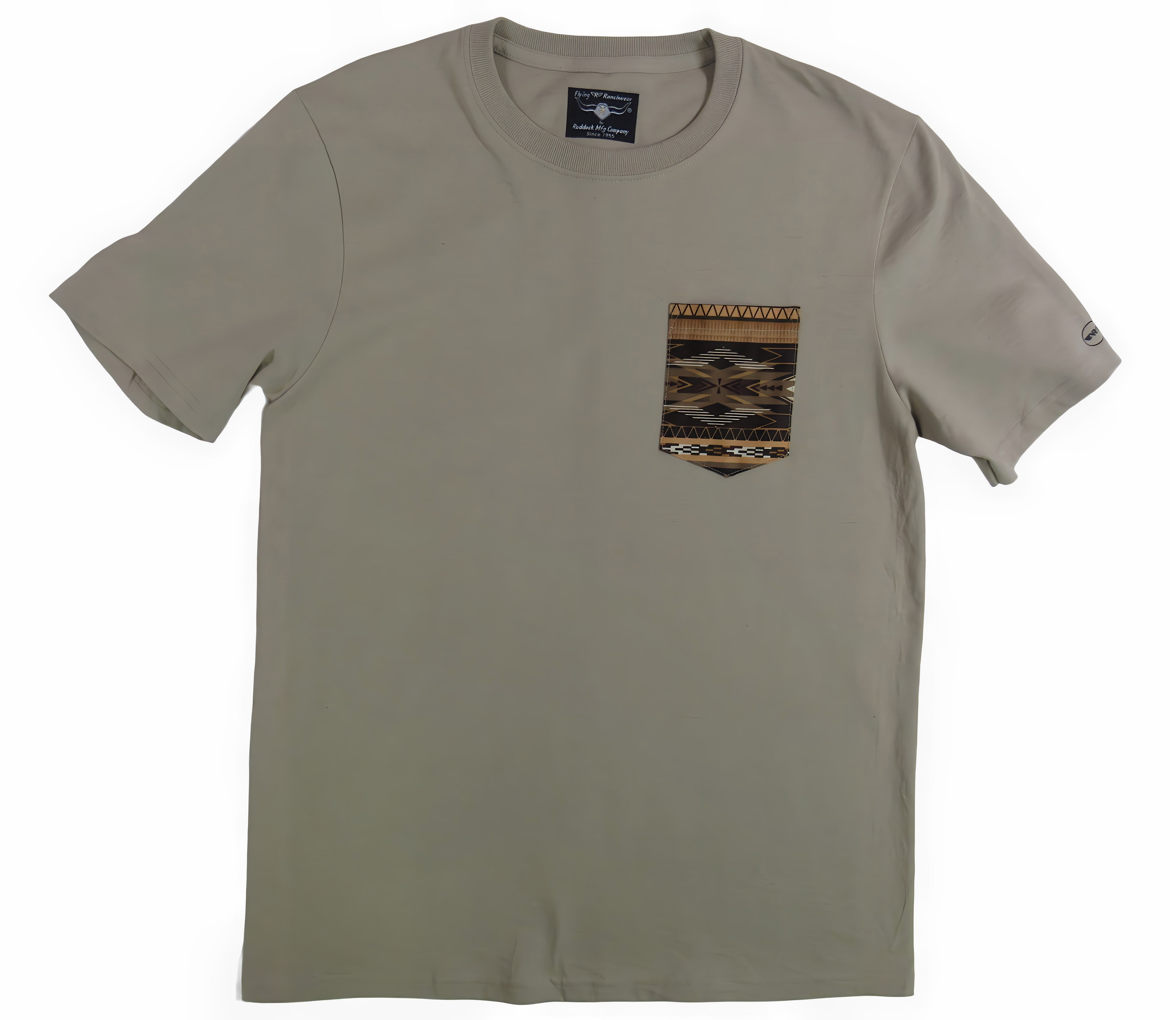 RUDDOCK Flying R Ranchwear - Southwest Print - Pocket T-shirt - Made in USA - $29.95 at West Path 