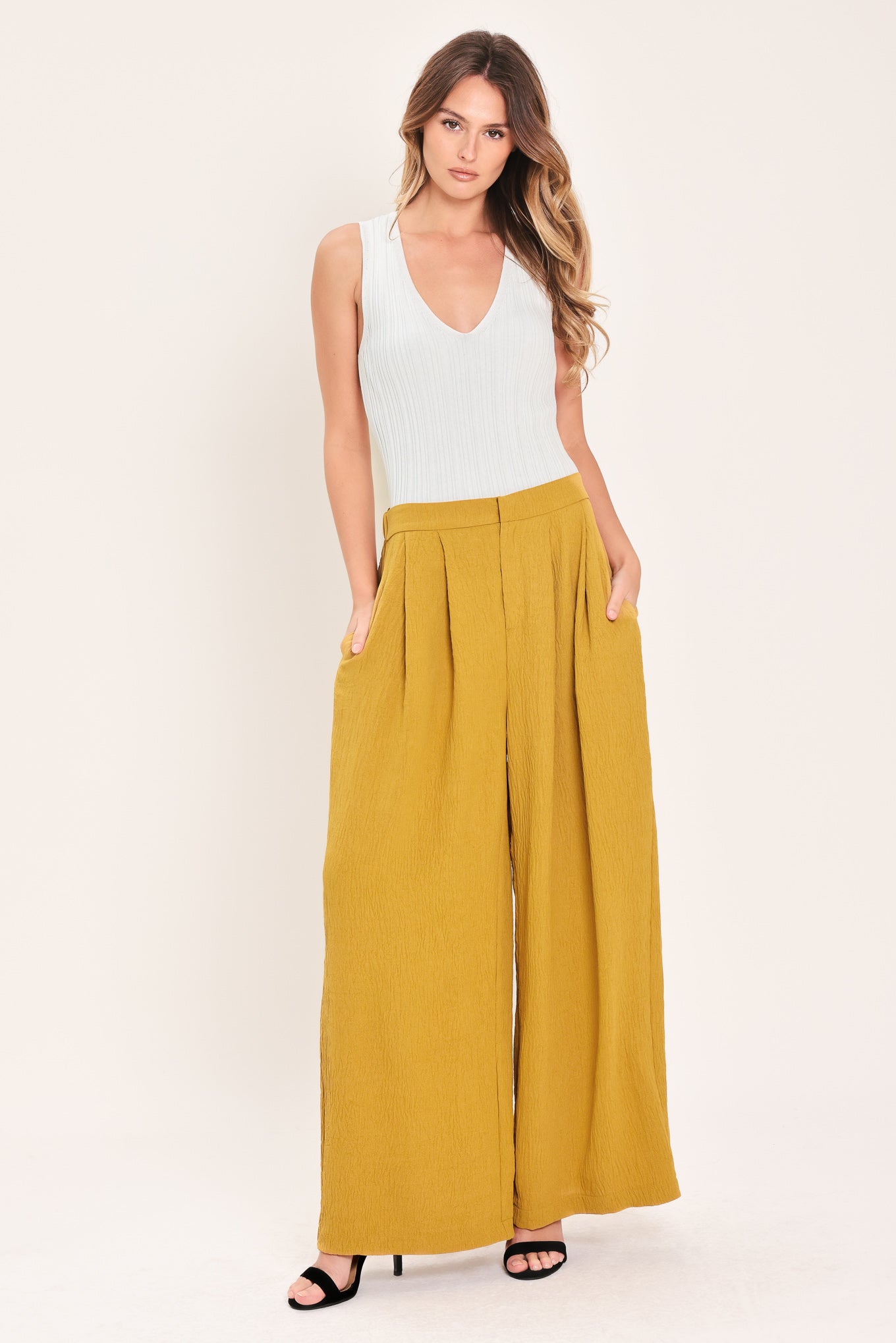 Flying Tomato GOLDEN STATE OF MIND WOVEN PANTS - $70.00 at West Path 