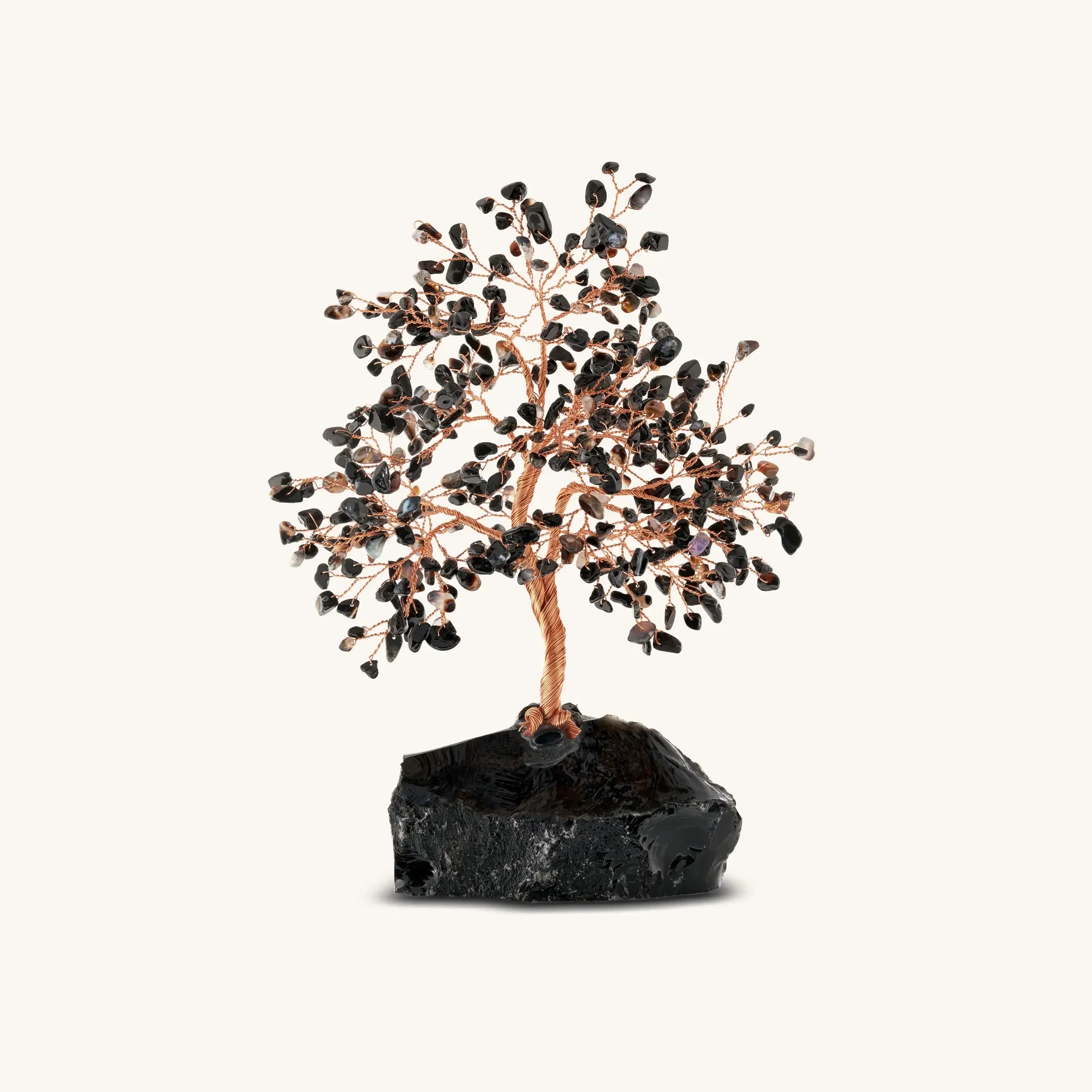 Karma and Luck Grounded Awareness Black Onyx Feng Shui Tree - $139.00 at West Path 
