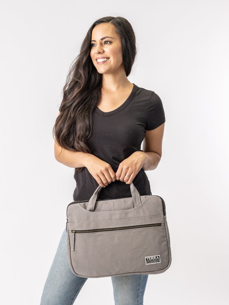 Terra Thread® Hasta Laptop Sleeve with handles - $49.95 at West Path 