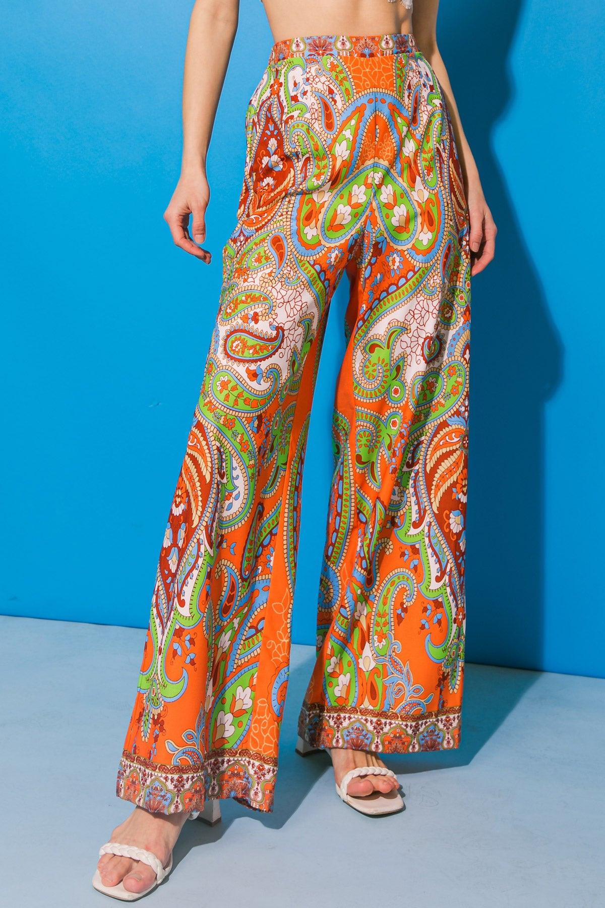 Flying Tomato IN A GOOD PLACE WOVEN PANTS - $44.00 at West Path 