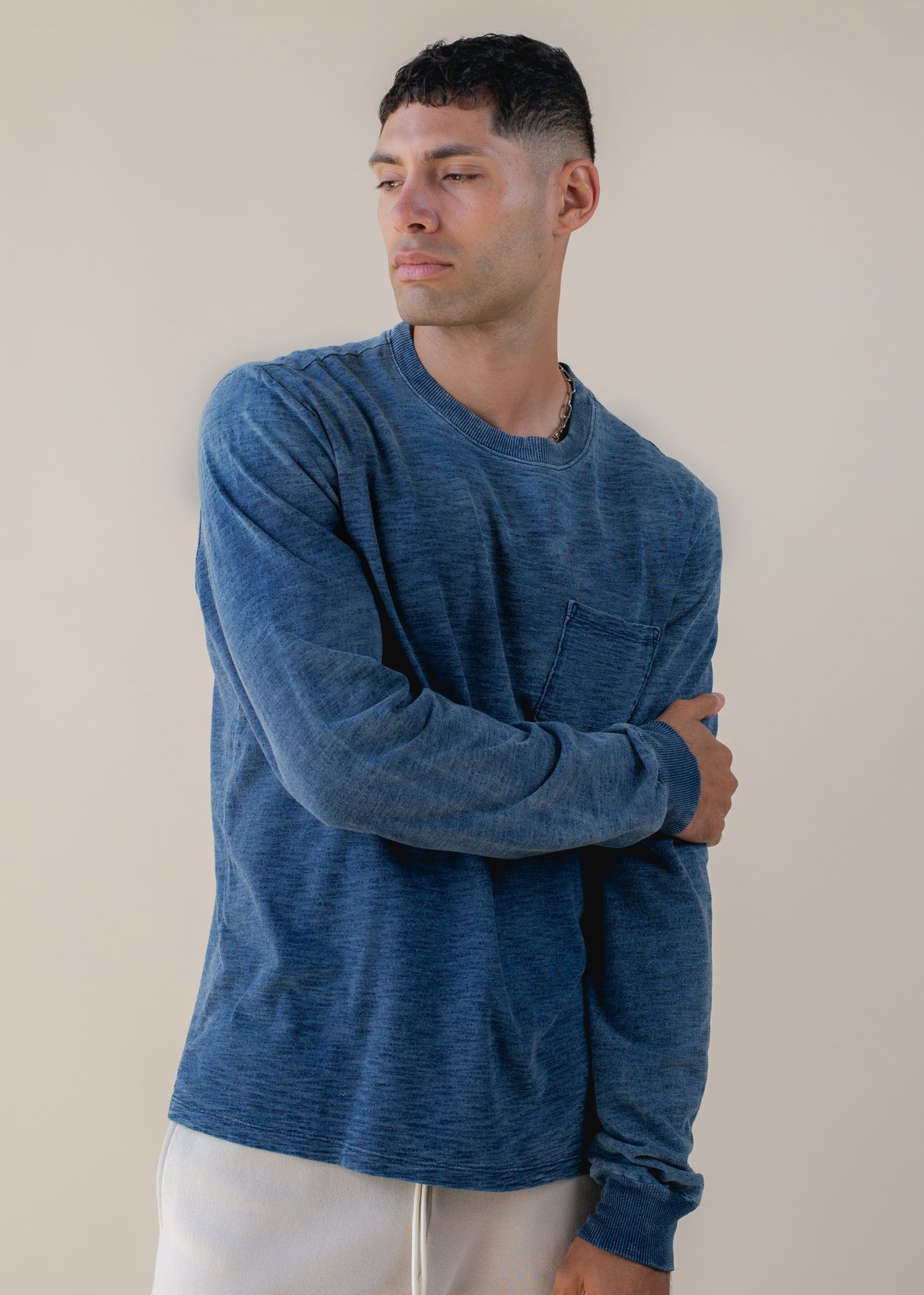 glee + co Indigo Long Sleeve - $58.00 at West Path 