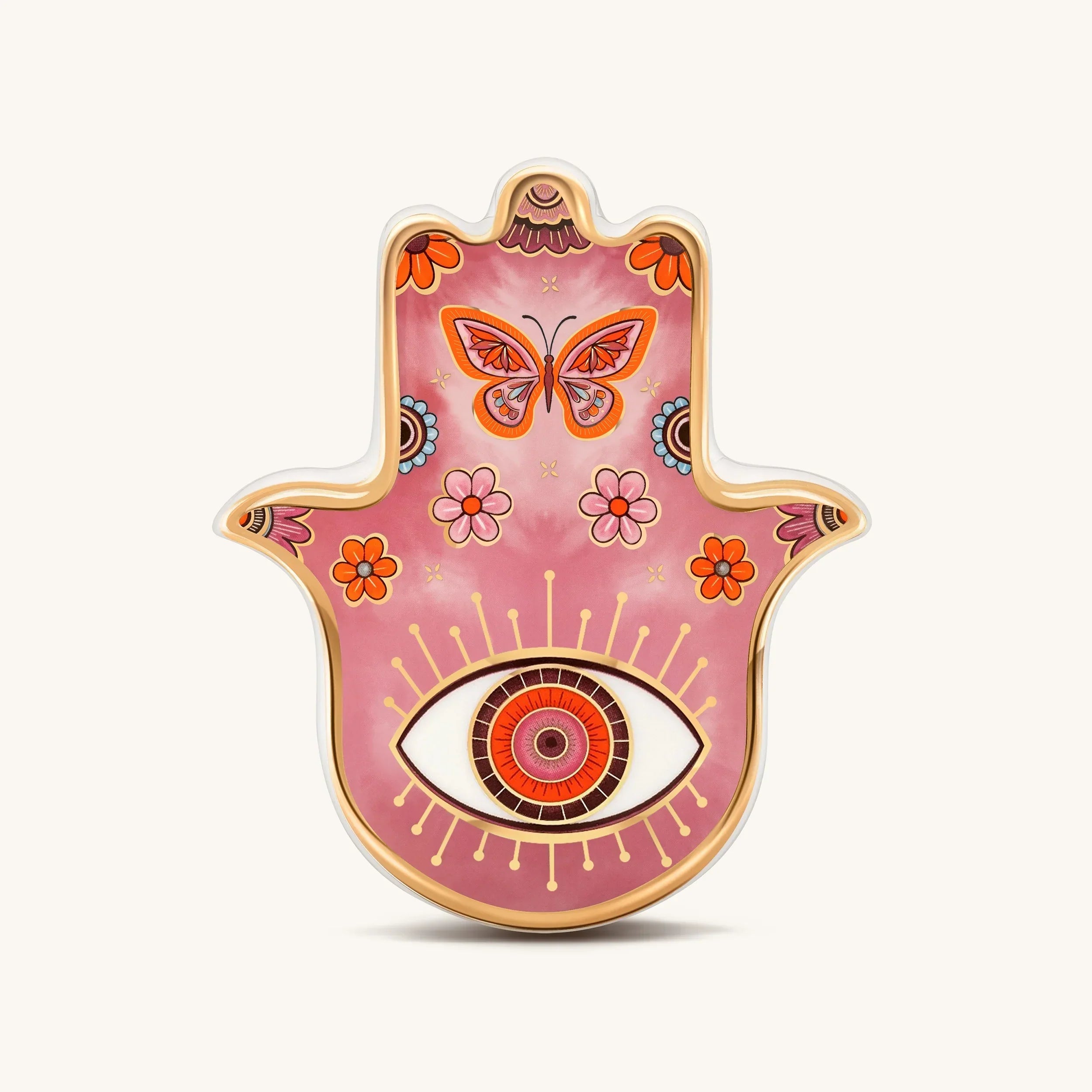 Karma and Luck Loving Intentions Hamsa Wall Blessing - $79.00 at West Path 